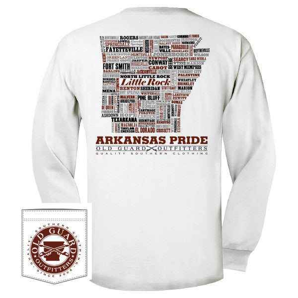Arkansas Letterpress Long Sleeve
