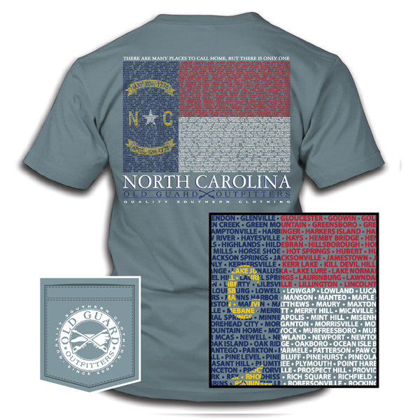 North Carolina City Flag